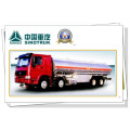 Компания sinotruk марки HOWO 380HP 8x4 тележки масляного бака, тележки с нефтяной танкер прицеп 33m3